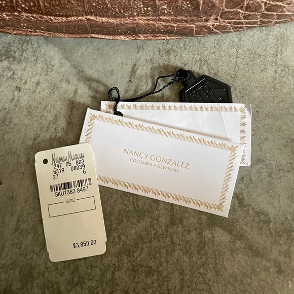 Nancy Gonzalez Crocodile Copper Tote Bag - Picture 10 of 16